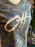 Green Camo Football Ot-tee