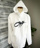 White Unisex Ott Hoodie